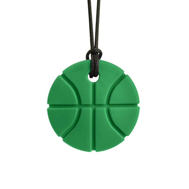 ARK Basketball Chew Necklace - Chewable Pendant for Oral Motor Needs
