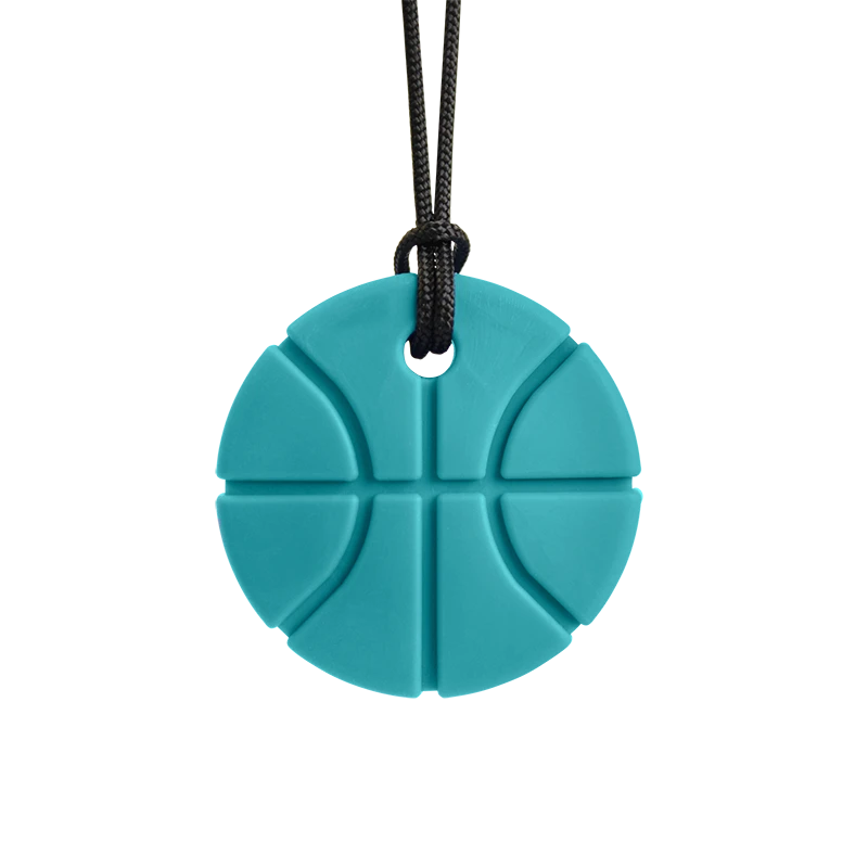 ARK Basketball Chew Necklace - Chewable Pendant for Oral Motor Needs