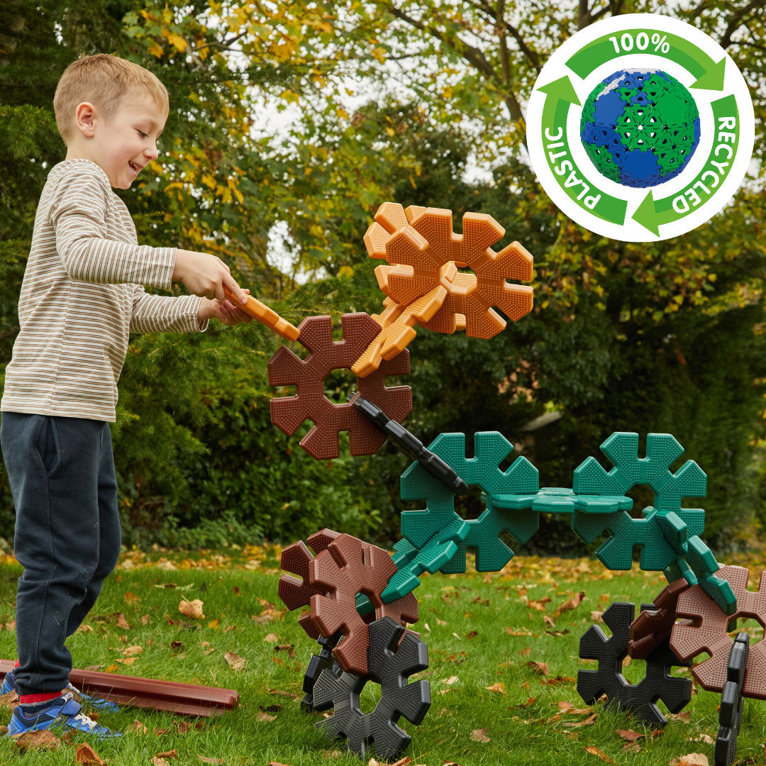 Giant Octoplay Natural Colours Set 1 - Tactile Construction Set