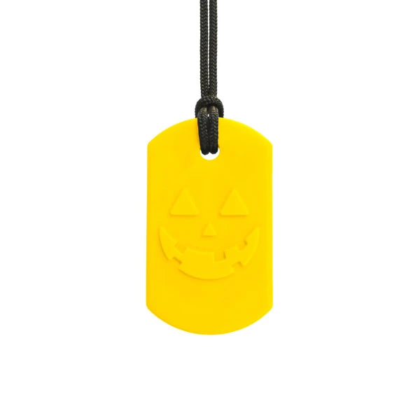 ARK Pumpkin Chew Necklace (ARK-o'-Lantern) for Oral Motor Needs