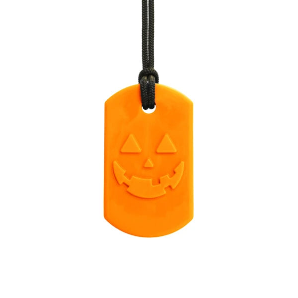 ARK Pumpkin Chew Necklace (ARK-o'-Lantern) for Oral Motor Needs