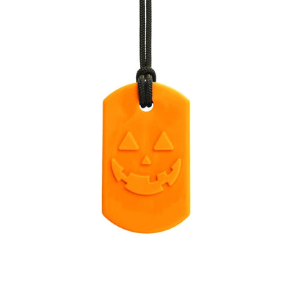 ARK Pumpkin Chew Necklace (ARK-o'-Lantern) for Oral Motor Needs