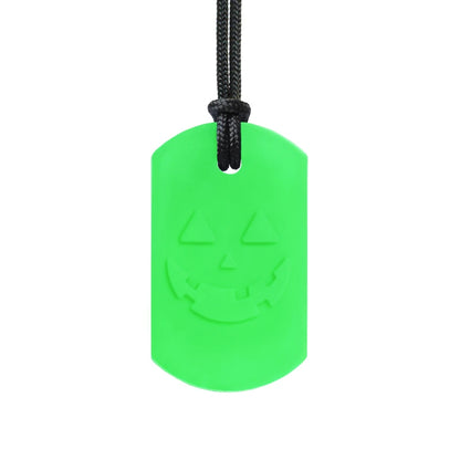 ARK Pumpkin Chew Necklace (ARK-o'-Lantern) for Oral Motor Needs