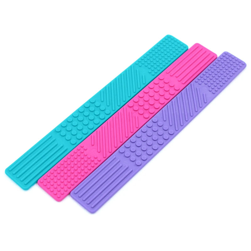 ARK Sensory Bookmark Fidget, Pack of 3 Textured Bookmarks
