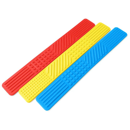 ARK Sensory Bookmark Fidget, Pack of 3 Textured Bookmarks