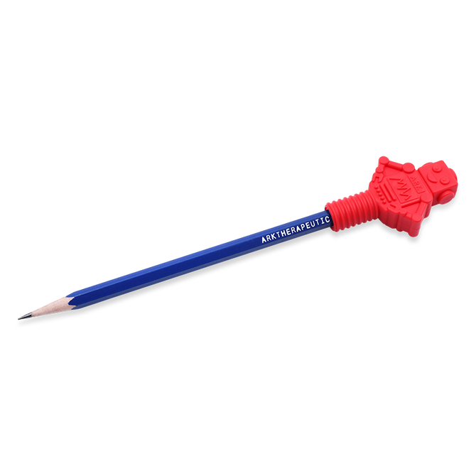 ARK's RoboChew Chewable Pencil Topper - Medical Grade Sensory Chew