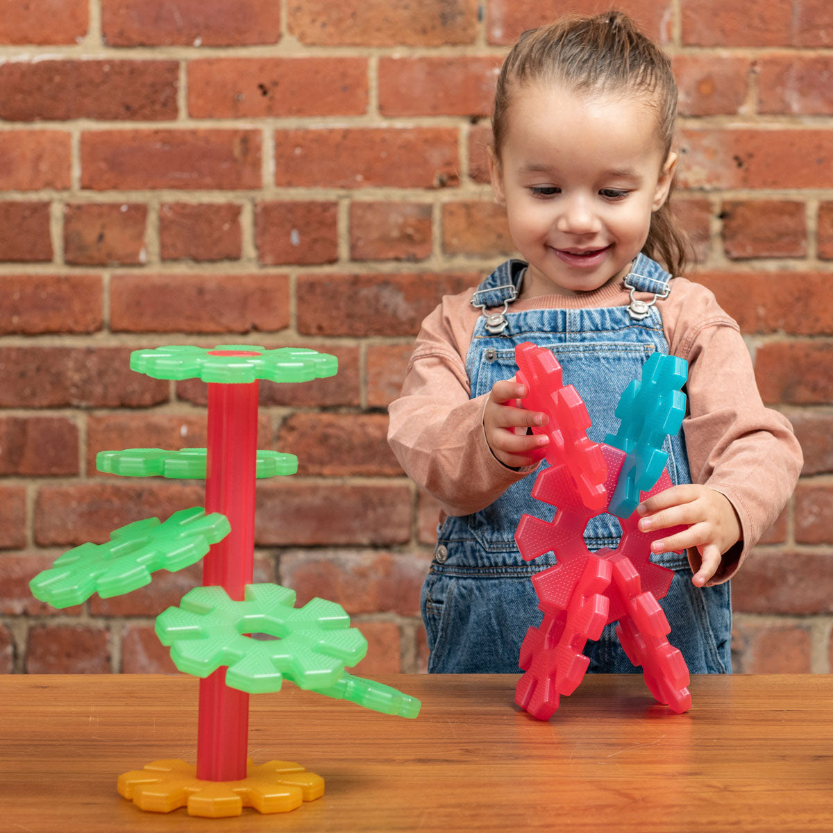 Polydron Translucent My First Octoplay Set - Construction Shapes for Toddlers