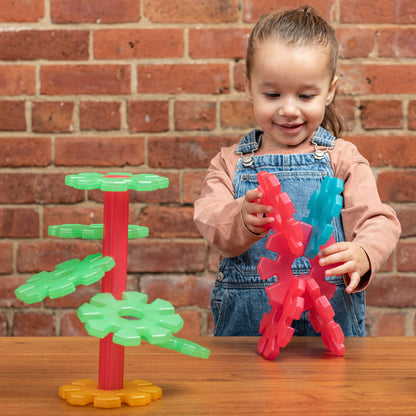 Polydron Translucent My First Octoplay Set - Construction Shapes for Toddlers