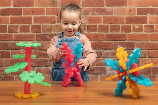 Polydron Translucent My First Octoplay Set - Construction Shapes for Toddlers