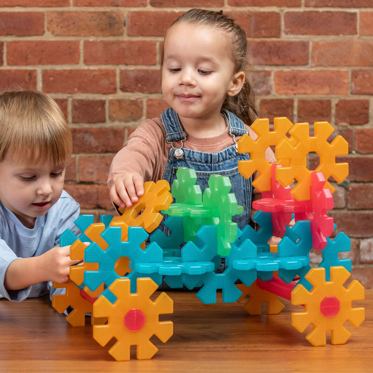 Polydron Translucent My First Octoplay Class Set - Construction Shapes Age 2+