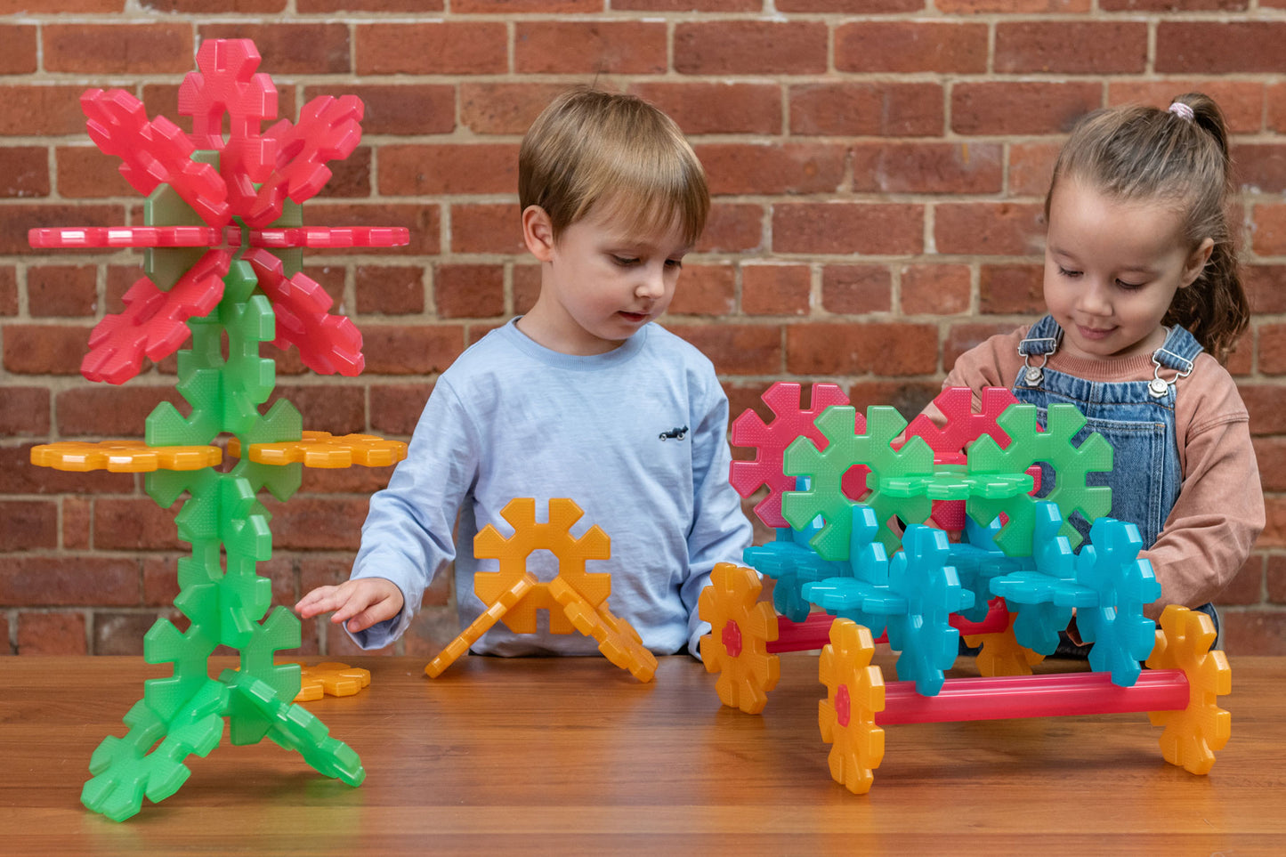 Polydron Translucent My First Octoplay Class Set - Construction Shapes Age 2+