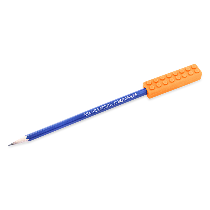 ARK's Brick Stick Chewable Pencil Topper - Sensory Chew for Kids