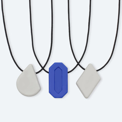 ARK Smallest Chew Necklace Pack — 3 Discreet Chewable Necklaces