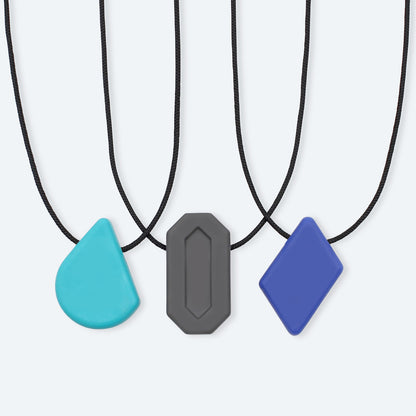 ARK Smallest Chew Necklace Pack — 3 Discreet Chewable Necklaces