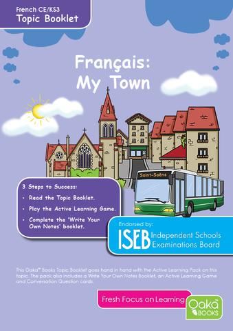 CE-KS3 French: My Town - Topic Pack