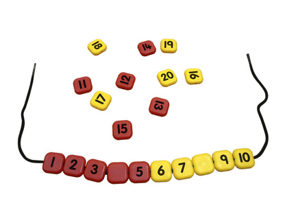 Flip-String to 20 - Beadstring Number Manipulative for SEND Maths
