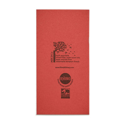 RHINO 8 x 4" Exercise Book Various Covers -  32pg/25pk