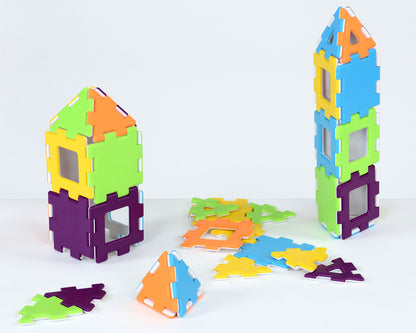 Polydron My First Polydron Set - 2D and 3D Shape Construction for Early Years