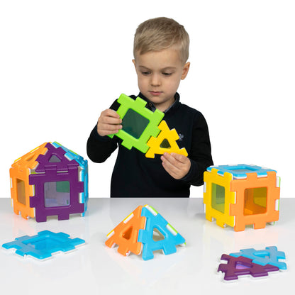 Polydron My First Polydron Windows Set - Colour Mixing Construction for Early Years