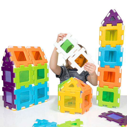 Polydron My First Polydron Windows Class Set - Colour and Light Construction