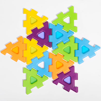 Polydron My First Polydron Windows Class Set - Colour and Light Construction