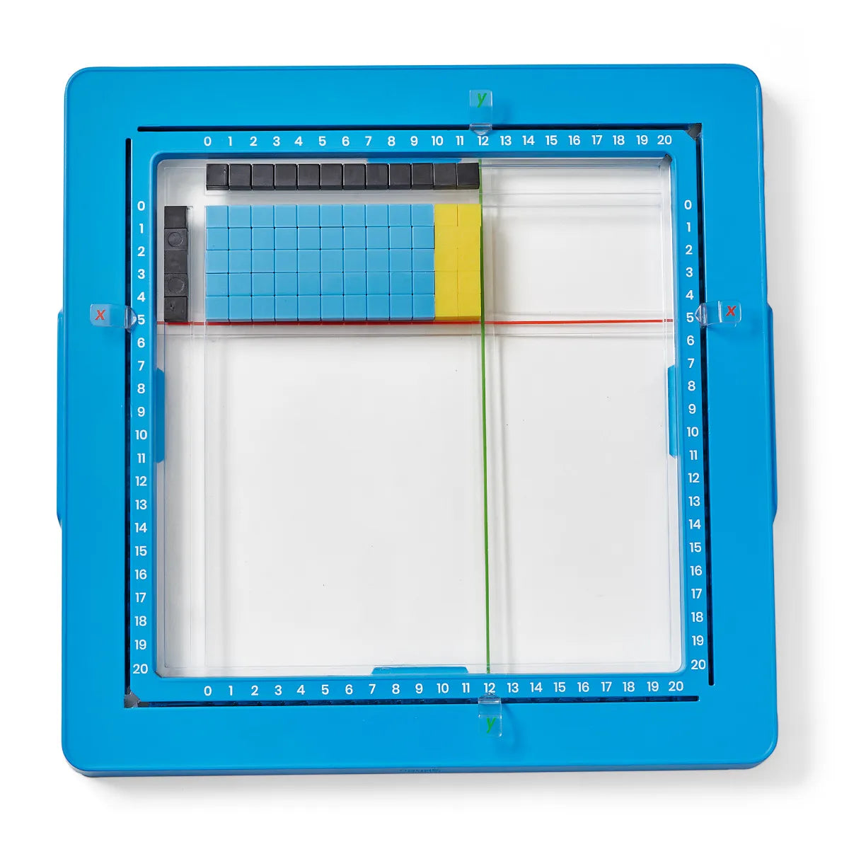 Area Model Tray with Base Ten Blocks