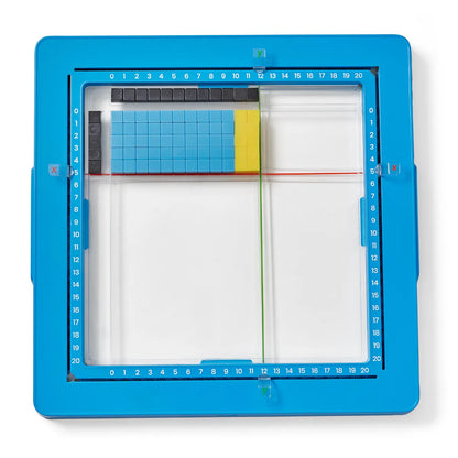 Area Model Tray with Base Ten Blocks