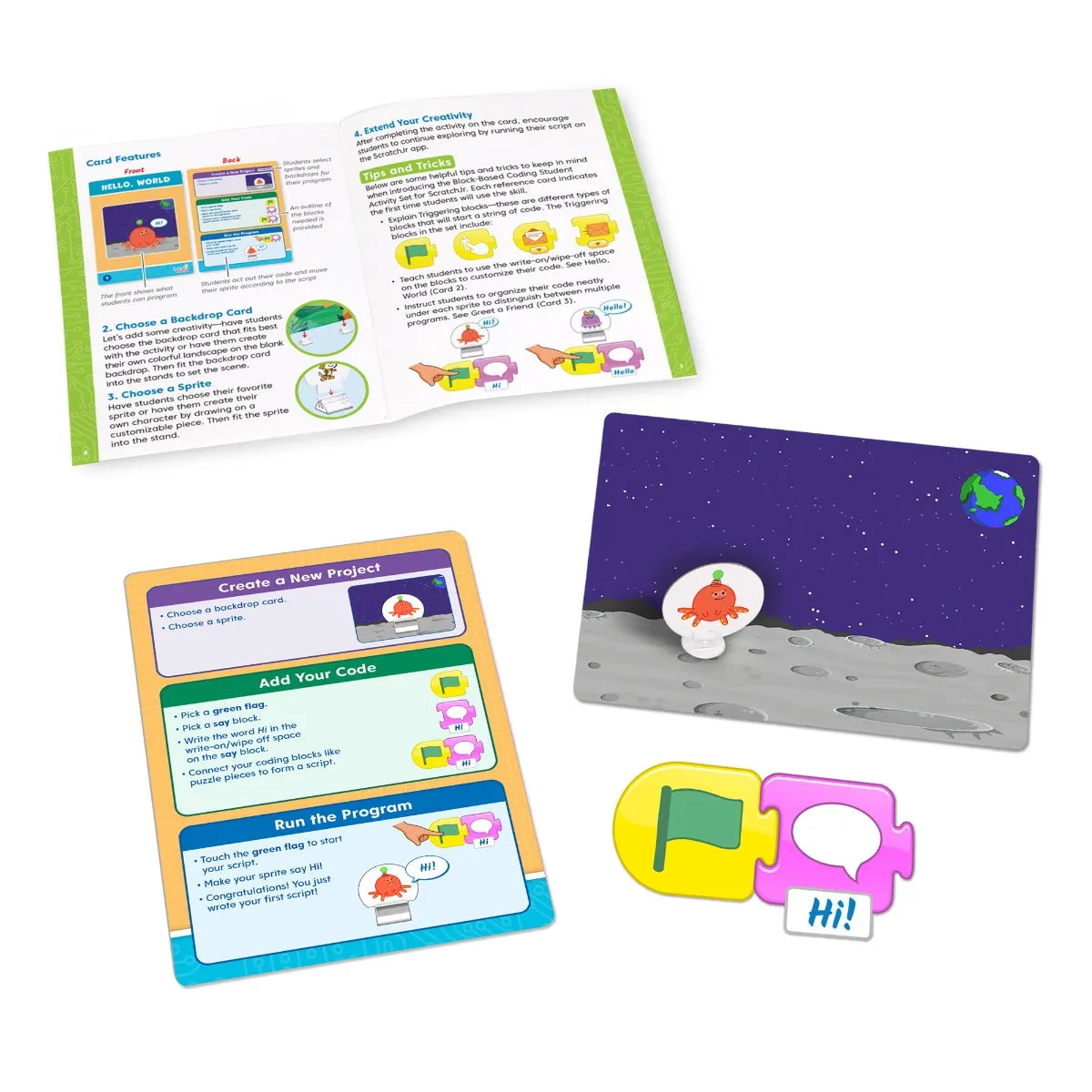 Block-Based Coding Student Activity Set for ScratchJr | The Dyslexia Shop