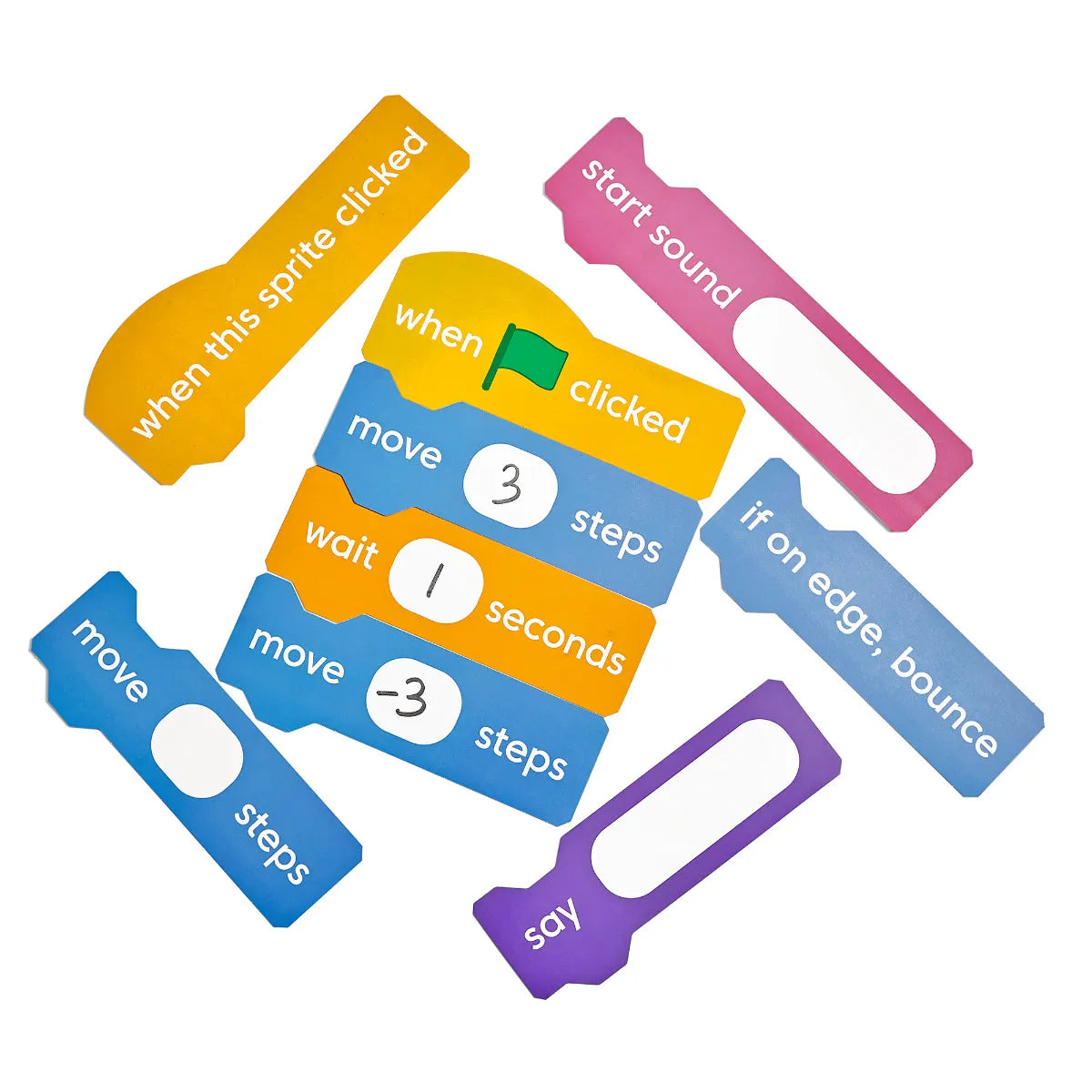Demonstration Blocks Block-Based Coding Demonstration Set for Scratch | The Dyslexia Shop