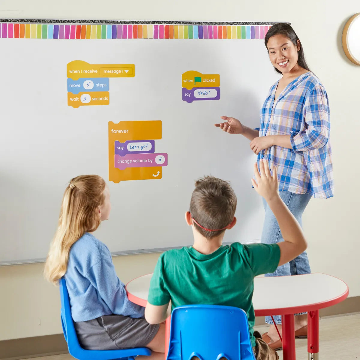 Block-Based Coding Demonstration Set for Scratch