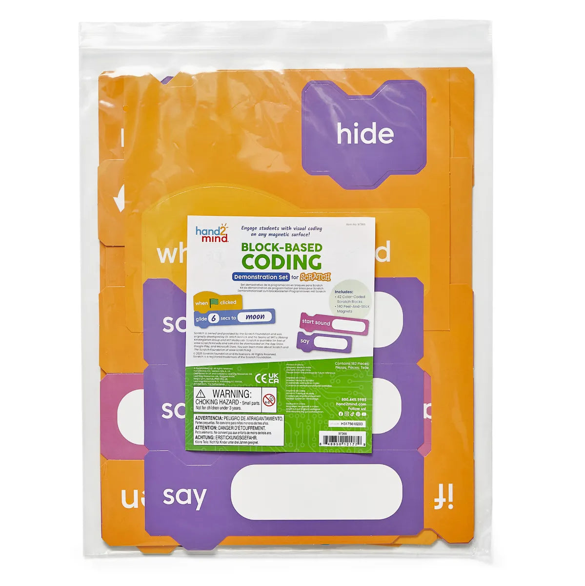 Block-Based Coding Demonstration Set for Scratch