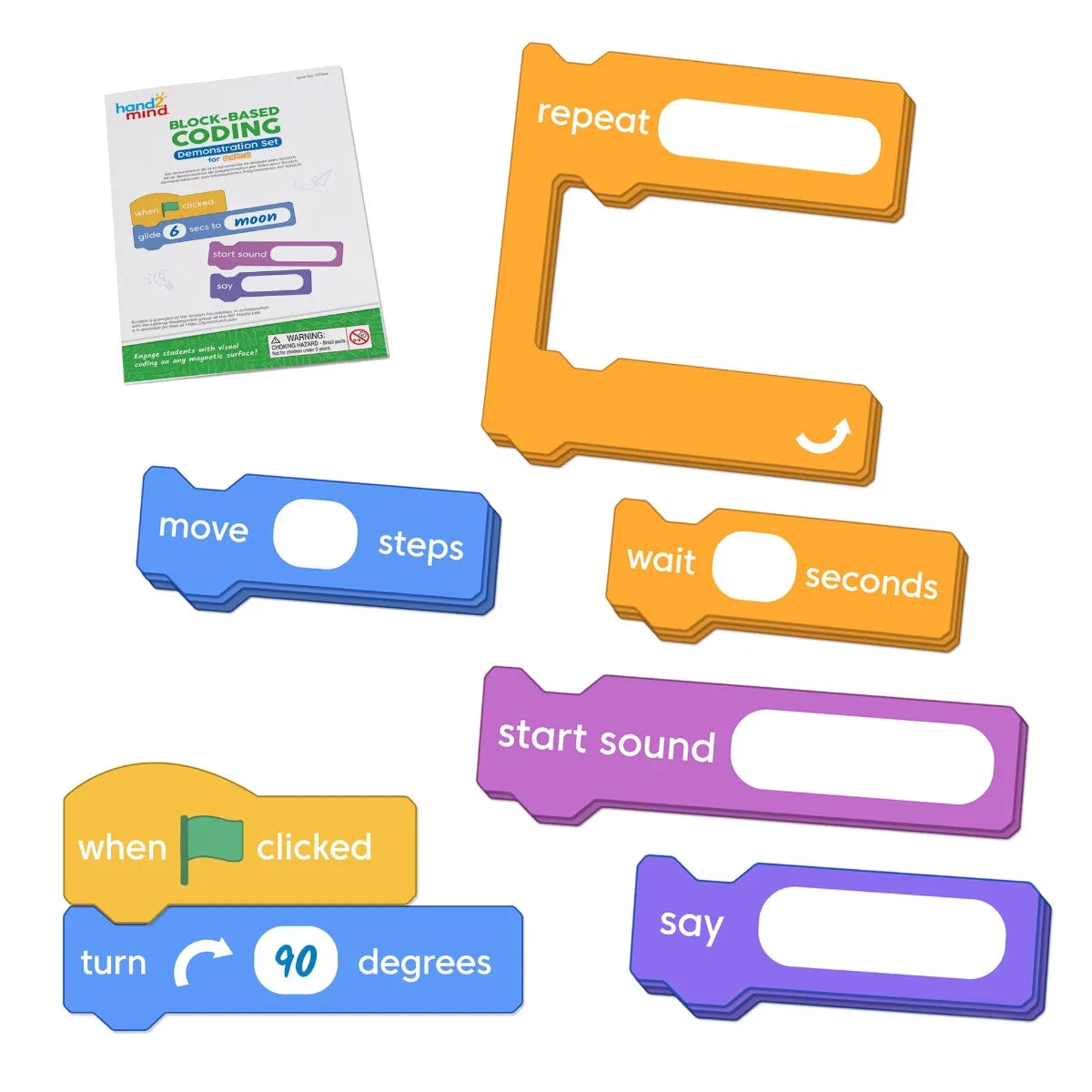 Block-Based Coding Demonstration Set for Scratch