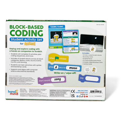 Block-Based Coding Student Activity Set for Scratch
