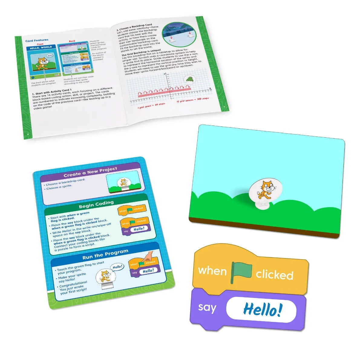 Block-Based Coding Student Activity Set for Scratch