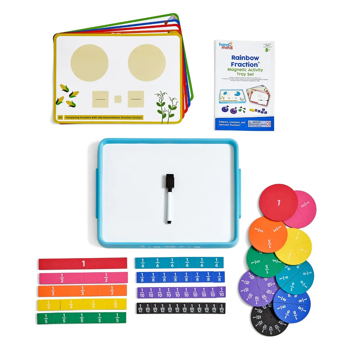 Rainbow Fraction® Magnetic Activity Tray Set