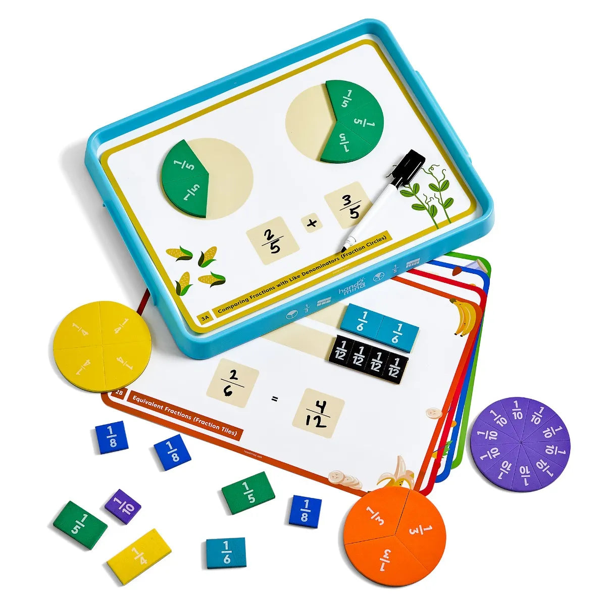 Rainbow Fraction® Magnetic Activity Tray Set