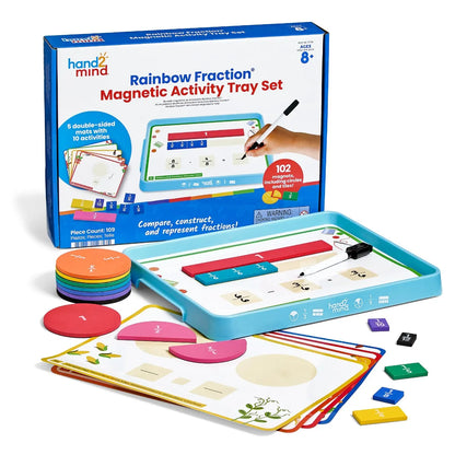 Rainbow Fraction® Magnetic Activity Tray Set