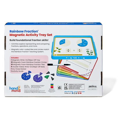 Rainbow Fraction® Magnetic Activity Tray Set