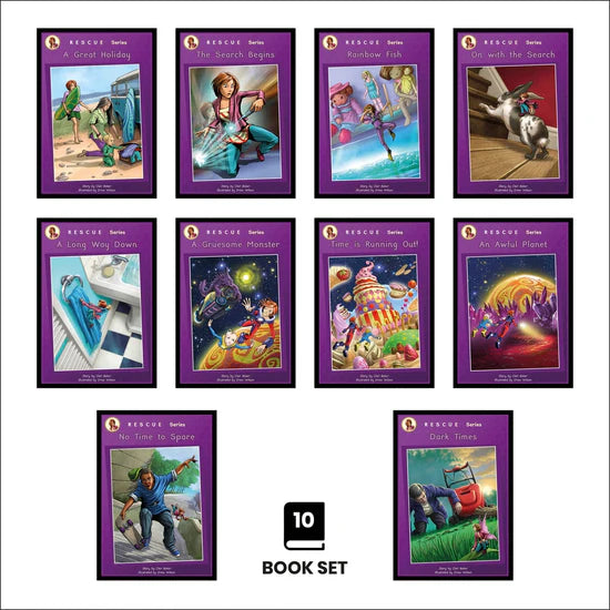 Rescue Series (Set of 10 books) Alternative Vowel Spelling