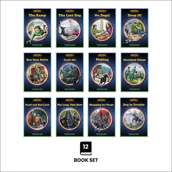That Dog! Series (Set of 12 books) Adjacent consonants and consonant digraphs