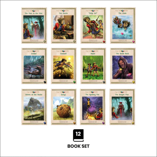 Magic Belt Series (Set of 12 books) Adjacent consonants and consonant digraphs