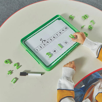 Numbers and Shapes Math Activity Tray