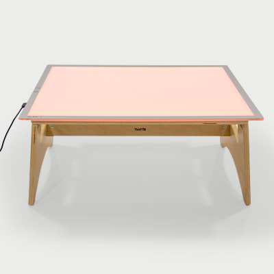 A2 Colour Changing Light Panel & Folding Table Set – Interactive Sensory Learning Station | The D...