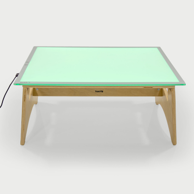 A2 Colour Changing Light Panel & Folding Table Set – Interactive Sensory Learning Station | The D...