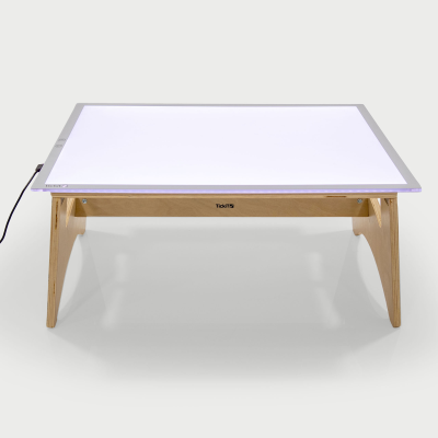 A2 Colour Changing Light Panel & Folding Table Set – Interactive Sensory Learning Station | The D...