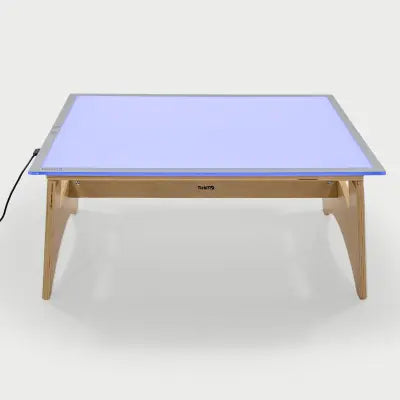 A2 Colour Changing Light Panel & Folding Table Set – Interactive Sensory Learning Station | The Dyslexia Shop