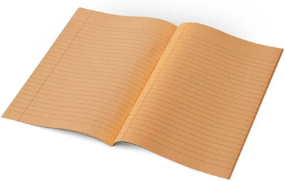A4 -10mm Lined Tinted Exercise Book - (Yellow Cover) | The Dyslexia Shop