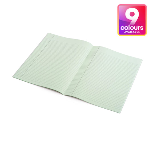 A4 - 7mm Lined Tinted Exercise Book - (Grey Cover) | The Dyslexia Shop