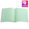 A5 (9" x 7") - 7mm Squared Tinted Paper - Exercise Book (Red Cover) | The Dyslexia Shop