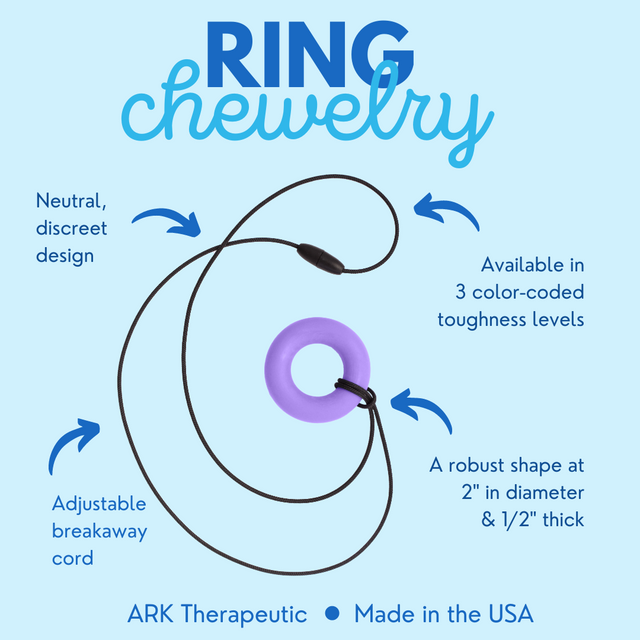ARK Chewable Ring Necklace | The Dyslexia Shop